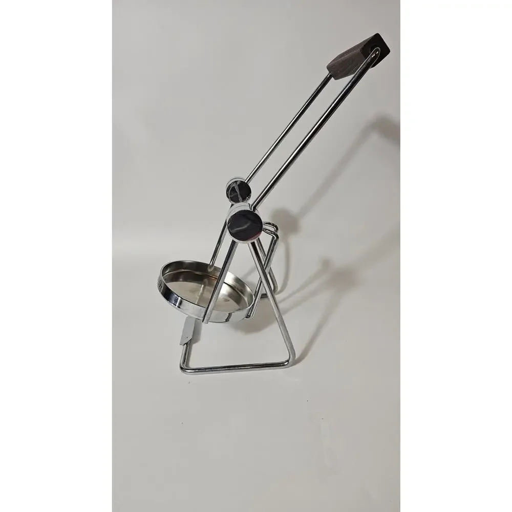 Vintage 78 Seagram's V.O. Whiskey Bottle Display Stand – Chrome Swinging Cradle